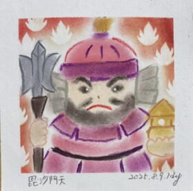 笑顔になれるパステルアート